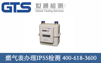 燃气表办理IP55检测 祝贺飞奥成功办理