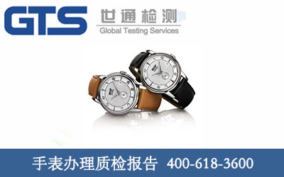 手表办理质检报告
