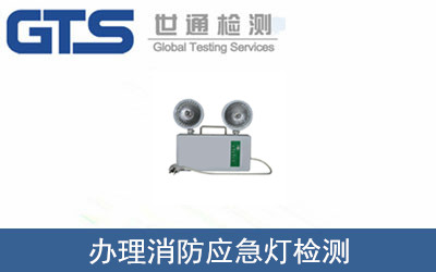 办理消防应急灯检测