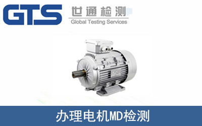 涪创公司成功办理电机MD检测