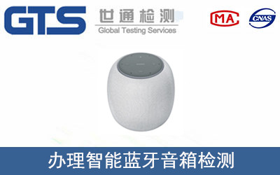 办理智能蓝牙音箱检测