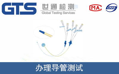 办理导管测试