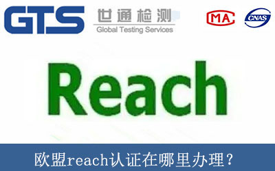欧盟reach认证在哪里办理？
