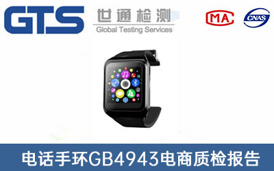 电话手环检验报告