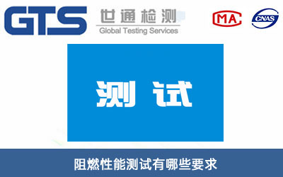 阻燃性能测试