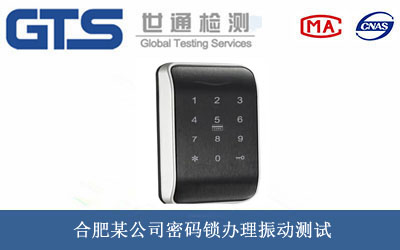合肥某公司密码锁办理振动测试