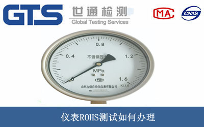 仪表ROHS测试