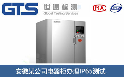 安徽某公司电器柜办理IP65测试 安徽某公司电器柜办理IP65测试